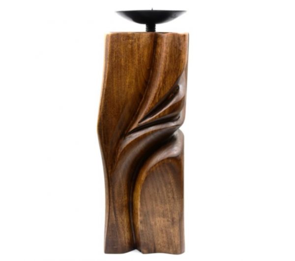 Wooden Candlestick SCP-V